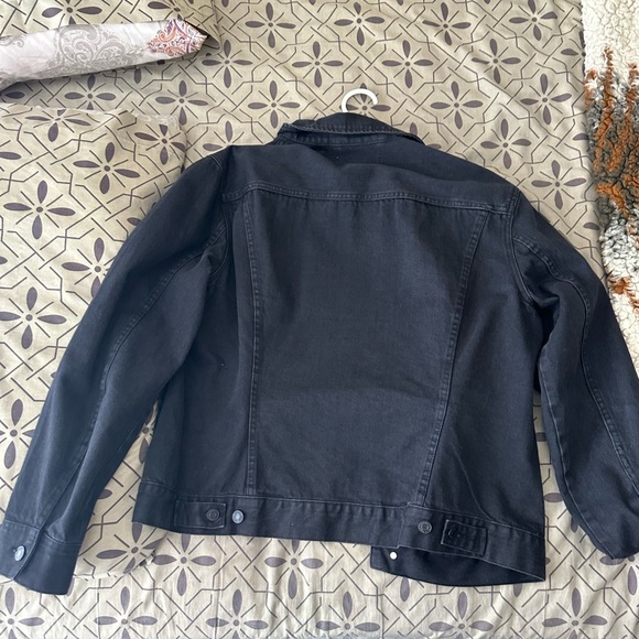 Black Denim Jacket - Picture 3 of 3